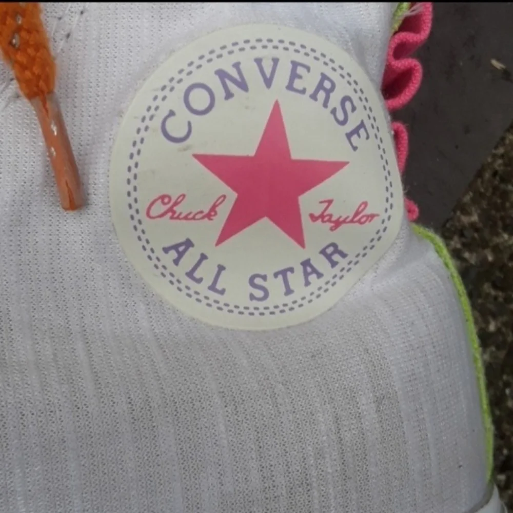 Converse Chuck Taylor's Multi Color High Top Sneakers Size 5